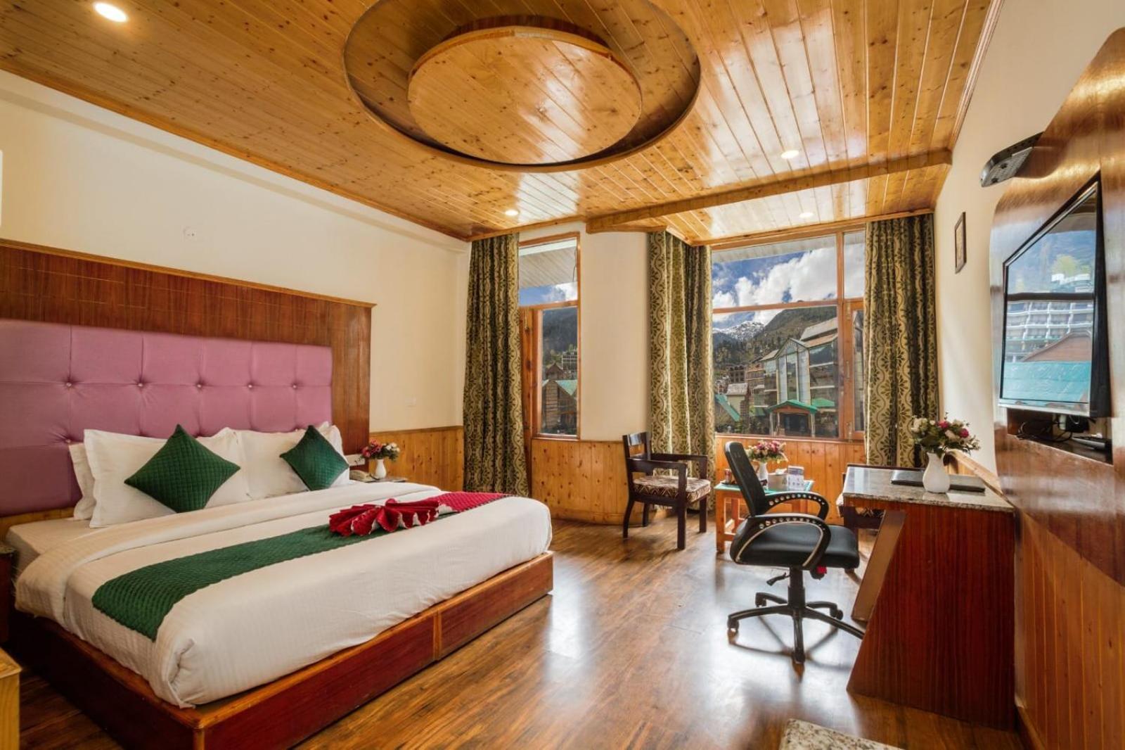 Готель Sarthak Regency By M K Hospitality,Rangri, Manali,Hp,Just 1 Kms From Volvo Parking Екстер'єр фото